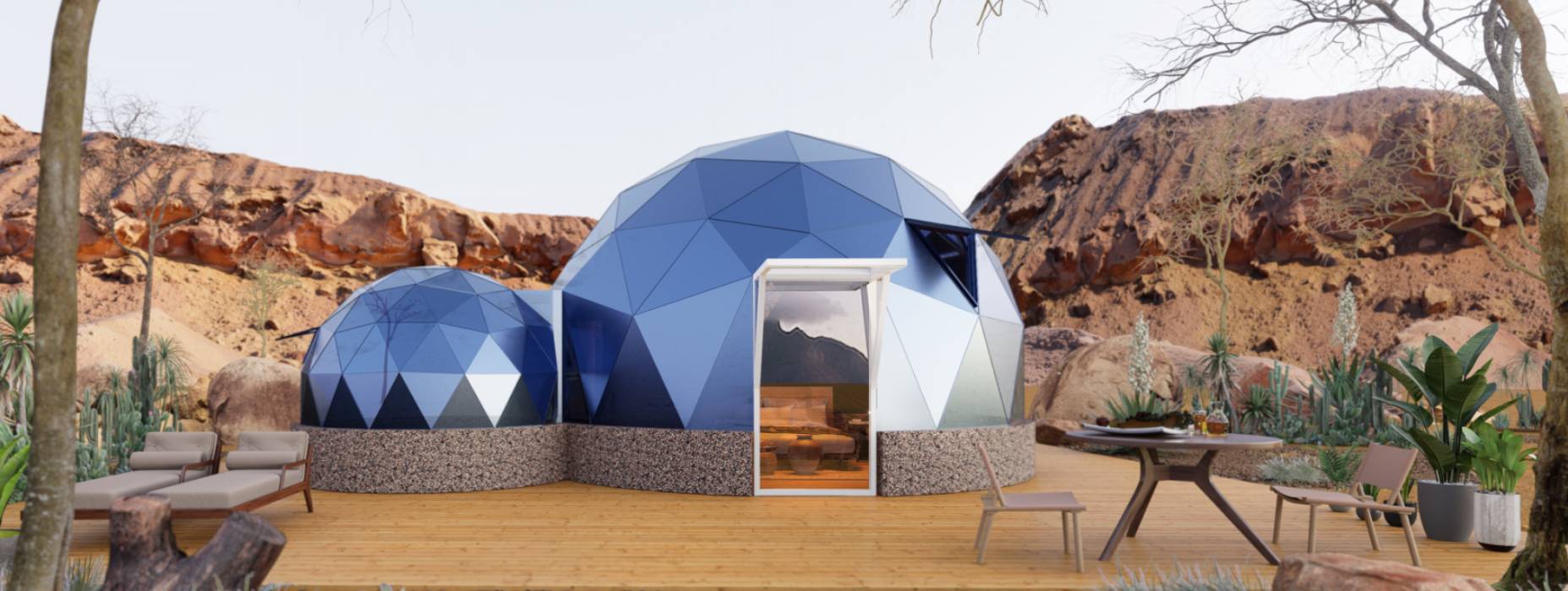 延庆县球形智能光伏玻璃星空房